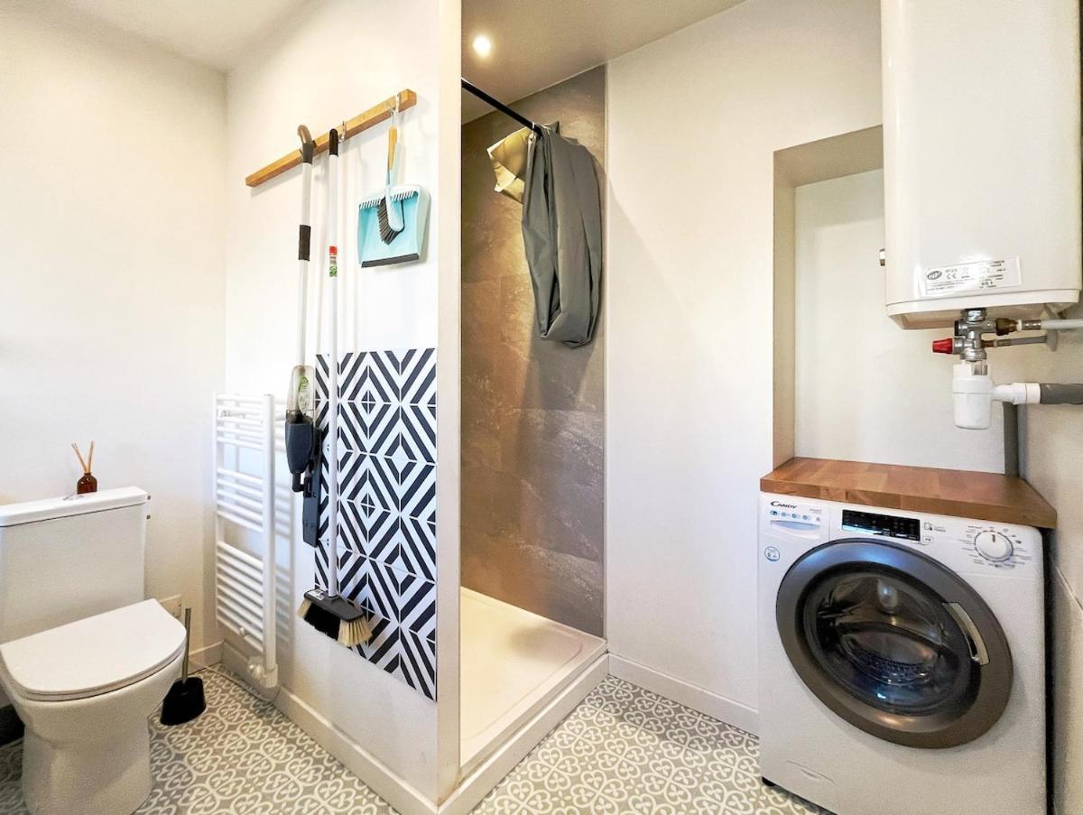 Studio Chic Au Style Retro Moderne Saint-Genix-sur-Guiers Luaran gambar