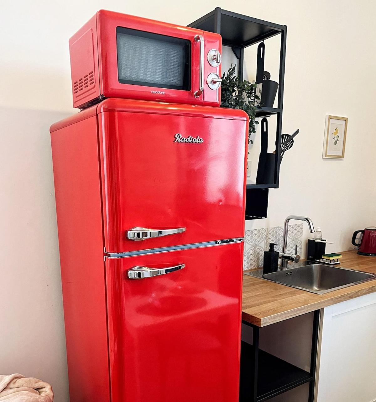 Studio Chic Au Style Retro Moderne Saint-Genix-sur-Guiers Luaran gambar